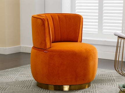 360 Degree Swivel Cuddle Barrel Accent Sofa Chair