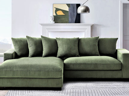 Luxe - Oversized 2 Piece Sectional Couches For Living Room, L Shaped Sofa With Chaise