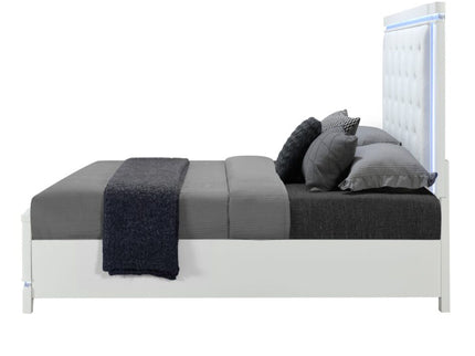 Adalid - Contemporary Bed With LED Lights