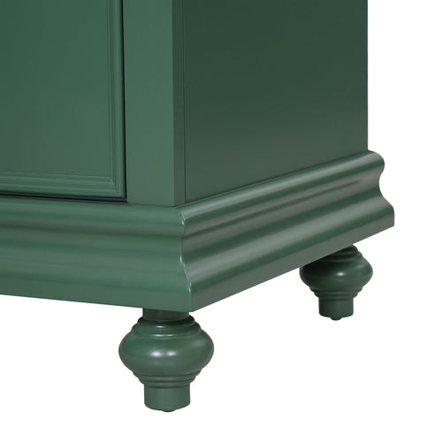 Modern Bathroom Vanity With Tip-Out Drawer And Soft-Close Hinges