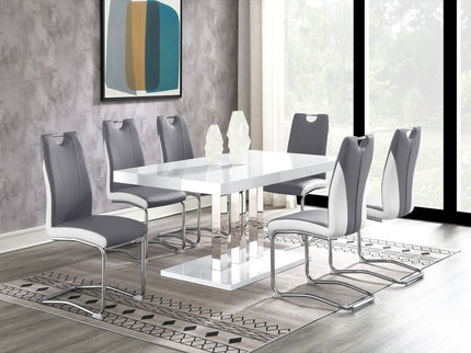 Jernigan - Upholstered Dining Side Chair (Set of 4) - Gray