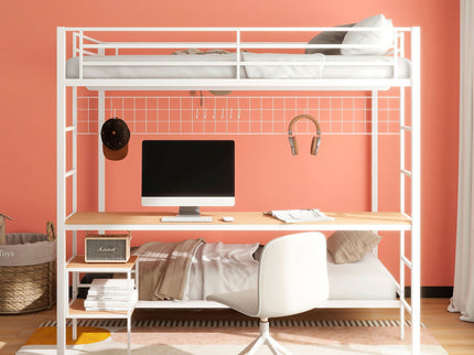 Barham - Workstation Bunk Bed With Integrated Desk