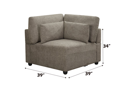 Rylie - Modular Sectional Sofa With Toss Pillows