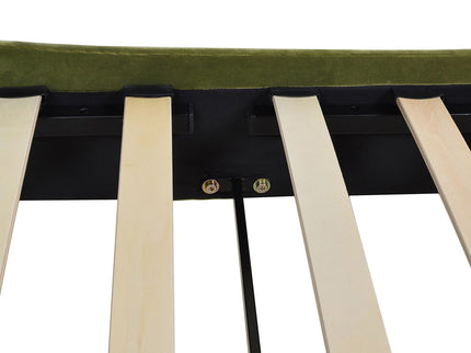 Aspen - Vertical Tufted Modern Headboard Platform Bed Set