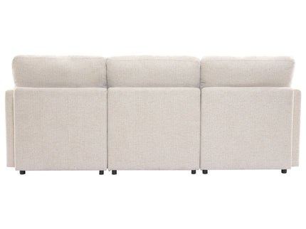 Sectional Sofa Modular U-Shaped With Ottoman & USB Ports
