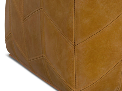 Morden - Square Pouf - Brown
