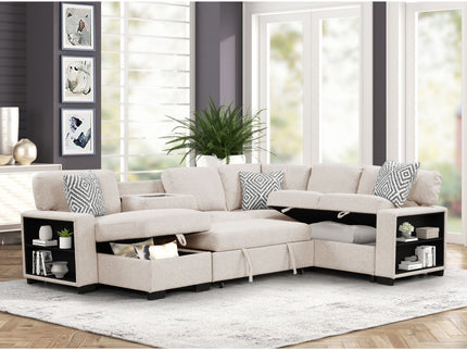 Cairo - Sectional With Pullout Sleeper