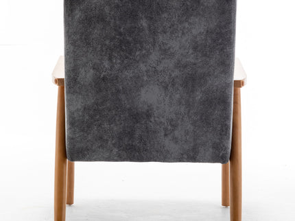 Wide Classic Mid-Century Modern Arm Chair