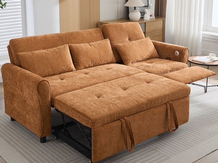 3 Seater Sofa Bed And Reversible Recliner
