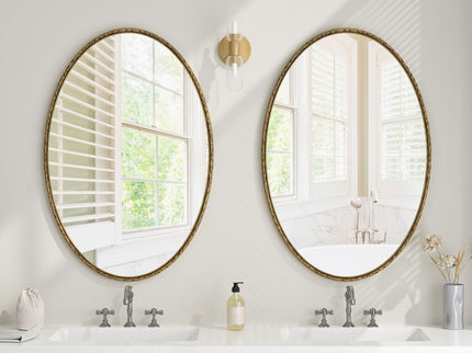 Art Oval Retro Mirror, Wall Hanging