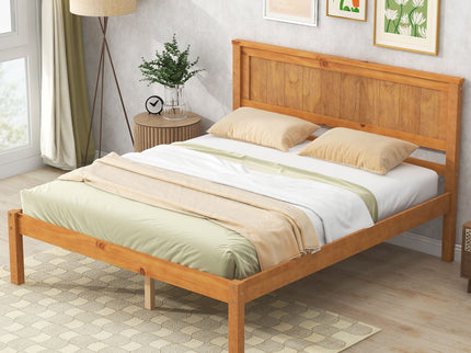 Platform Bed Frame With Headboard