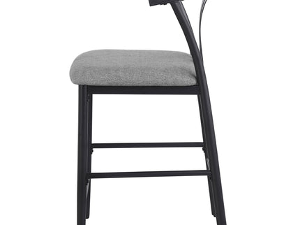 Tazman - Counter Height Dining Side Chair (Set of 2) - Gray