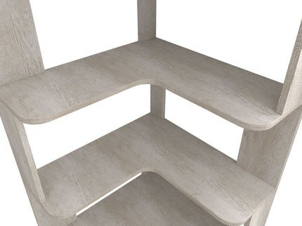 L-Shaped Corner Bookshelf
