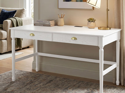 Modern Writing Desk With Drawers For Home Office