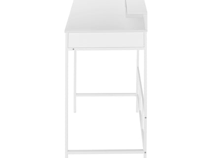 Computer Desk For Home Office, Standing, Storage Shelves, Laptop, Contemporary & Modern