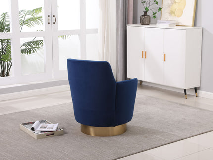 Teddy Swivel Barrel Chair, Swivel Accent Chairs Armchair For Living Room