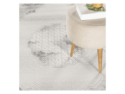 Geometrix - Medallion Rug With Geometric 3D Effect