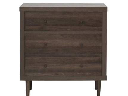 Nystrom - Mid Century Modern 3 Drawer Chest