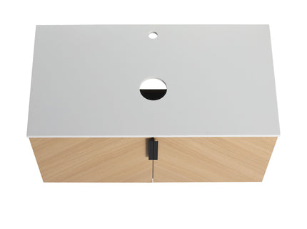 Wall Mounted Bathroom Vanity & Art Sink