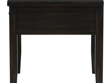 Sutter - 2 Piece Coffee And End Table Set - Dark Brown