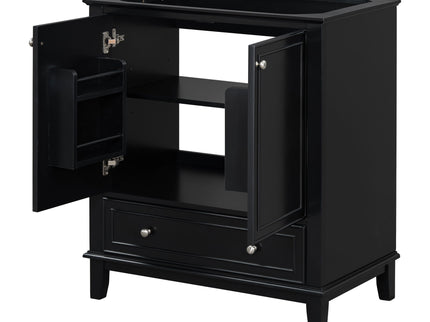 Modern Bathroom Vanity Base Only With Doors And Drawer