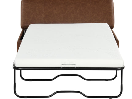 Twin Size Folding Ottoman Sleeper Bed With Mattress Convertible Guest Bed