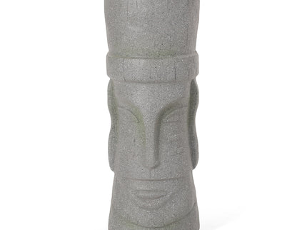 Classic Flower Planter With Magnesium Oxide Material - Stone Gray