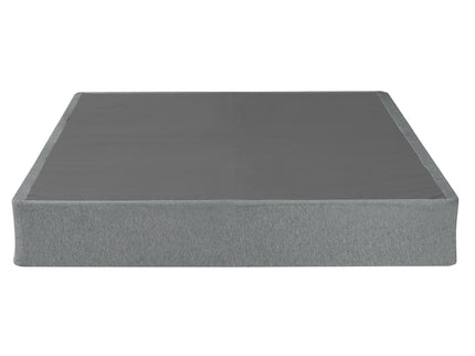 Foldable 9" Twin Size Metal Mattress Box Spring Foundation Bedroom Furniture Bed Base - Gray