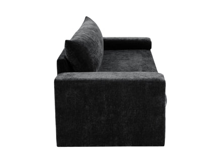 Upholstered 3 Seater Sofa With Wide Armrests