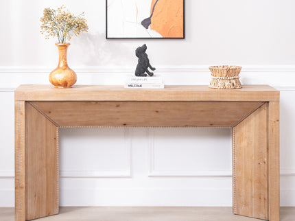 Console Table, Entryway Table - Antique Natural / Light Natural / Natural