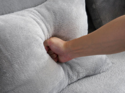 Modern Floor Sofa With 4 Pillows