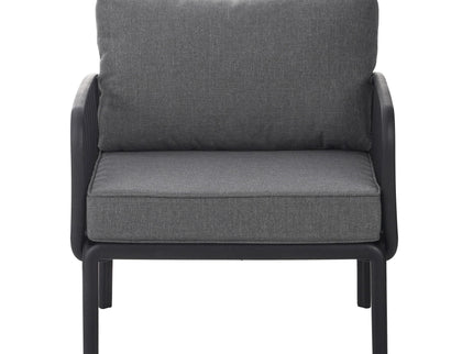 Outdoor Patio Club Chair, Waterproof Thick Cushion Deep Seating