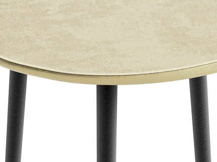 Tanner - Metal Side Table - Gold