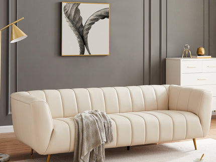 Lamattina - Genuine Italian Channel Tufted Sofa