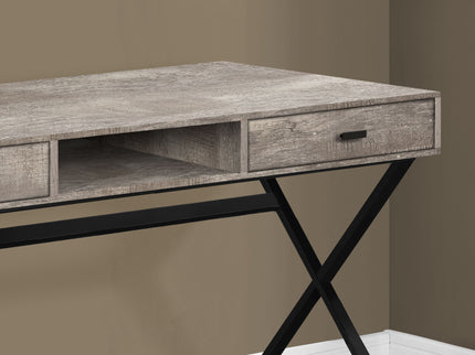 Computer Desk For Home Office, Laptop, Storage Drawers, Glossy Contemporary & Modern