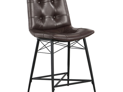 Counter Height Stools & Padded Seat (Set of 2)