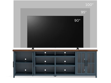 TV Stand Console & Cable Management