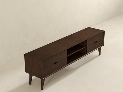 Adrian - TV Stand - Walnut Brown