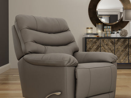 Oslo Antelope - Swivel Glider Recliner With Manual Footrest