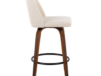 Toriano - Mid Century Modern, Counter Stool (Set of 2)