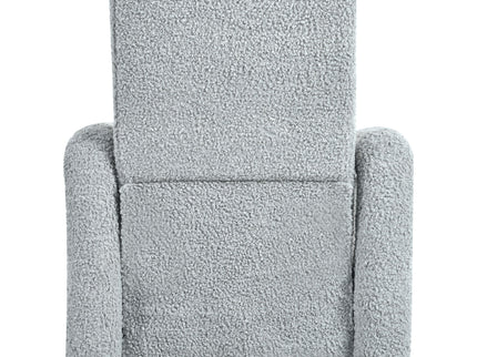 Push Back Recliner Armchair Upholstered Recliner Chair Single Sofa With Adjustable Backrest