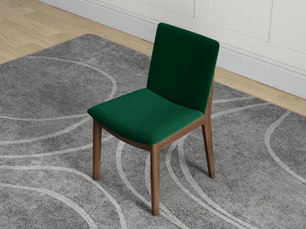 Laura - Mid-Century Modern Solid Wood Dining Chair (Set of 2)