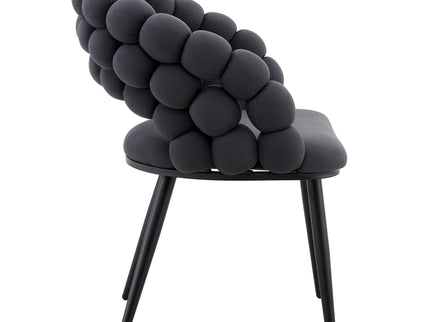 Puffy Bubble, Ball Chain Chairs For Dining Room (Set of 2)