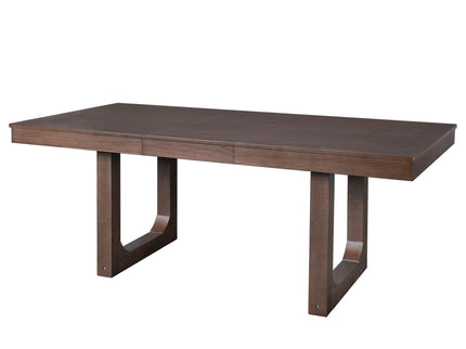 Extendable Dining Set, Farmhouse Extendable Table With Upholstered Chairs