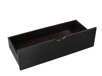 L Shaped Platform Bed With Trundle And Drawers Linked With Built In Desk