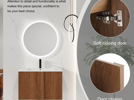 Floating Bathroom Vanity With Sink Combo