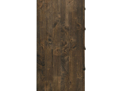 Bren - 8 Drawer Dresser With Pull Handles - Rustic