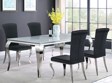Elegant Upholstered Side Chairs (Set of 4)