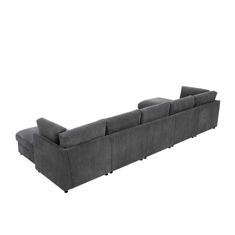 Modern Reversible Modular Sectional