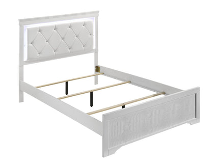 Blaze - Modern Bedroom Set With LED Headboard